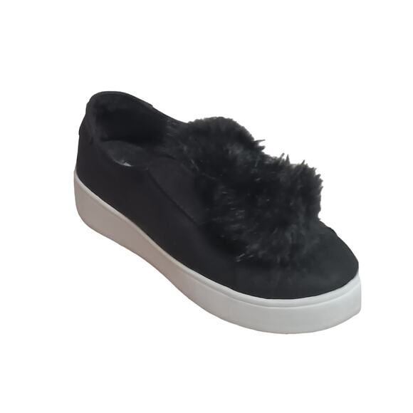 STEVE MADDEN FURLIE PLATFORM POM POM SNEAKERS SZ 5.5 - Picture 1 of 5